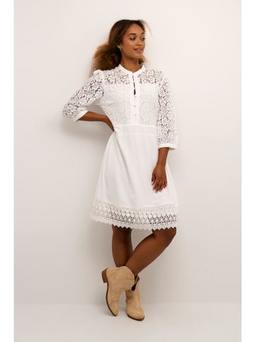 Cream Kleid in Weiß