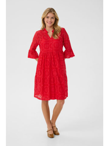 Cream Sukienka w kolorze czerwonym