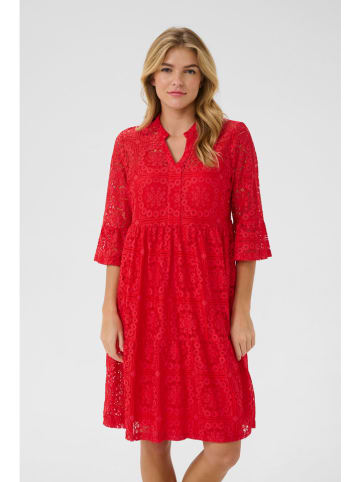 Cream Sukienka w kolorze czerwonym