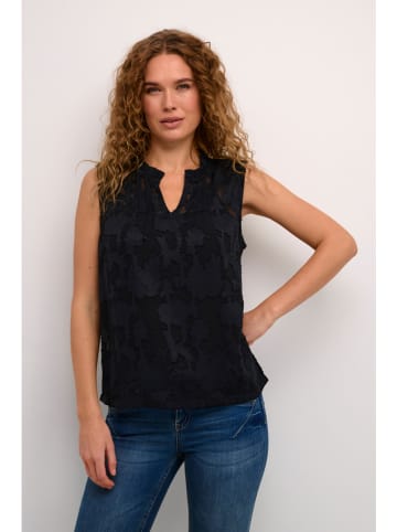 Cream Top in Schwarz