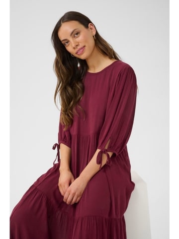 Cream Sukienka w kolorze bordowym