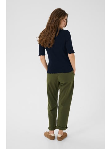 Cream Shirt donkerblauw