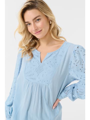 Kaffe Bluse in Hellblau