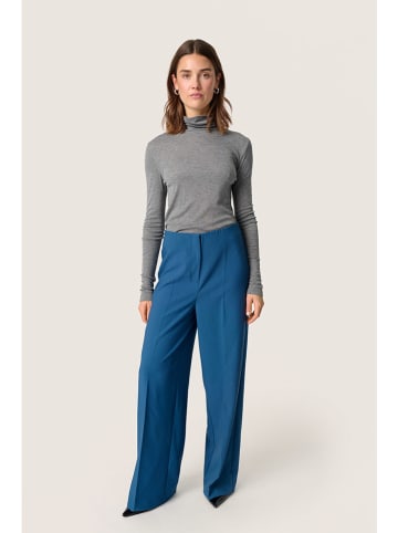 Soaked in Luxury Marlenehose in Blau