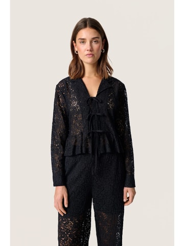 Soaked in Luxury Bluse in Schwarz