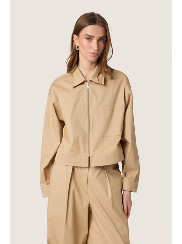 Soaked in Luxury Hemdjacke in Beige