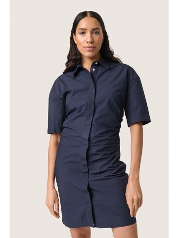 Soaked in Luxury Jurk donkerblauw