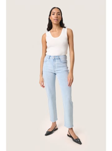 Soaked in Luxury Dżinsy - Slim fit - w kolorze błękitnym