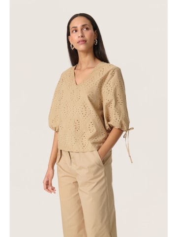 Soaked in Luxury Bluse in Beige