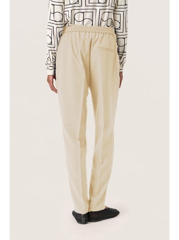 Soaked in Luxury Broek zandkleurig