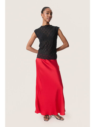 Soaked in Luxury Spódnica "Asja" w kolorze czerwonym