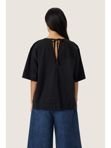 Soaked in Luxury Bluse in Schwarz