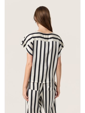 Soaked in Luxury Blouse wit/zwart