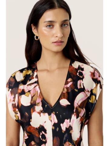 Soaked in Luxury Jurk zwart/lichtroze