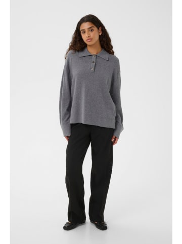 Soaked in Luxury Pullover in Grau