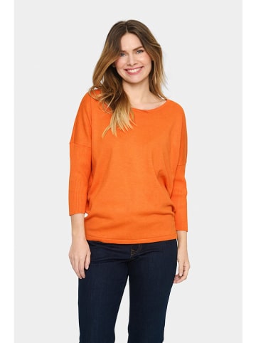 SAINT TROPEZ Pullover in Orange