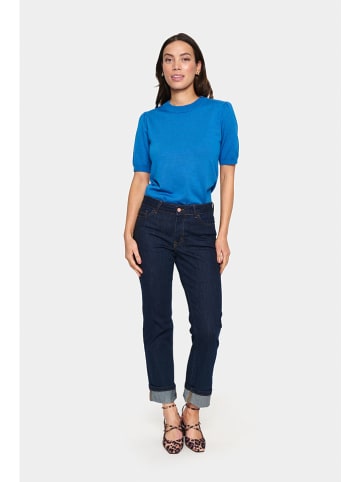 SAINT TROPEZ Sweter w kolorze niebieskim