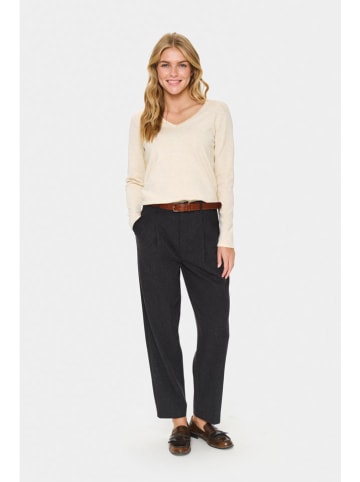 SAINT TROPEZ Pullover in Champagner