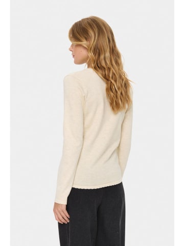 SAINT TROPEZ Pullover in Champagner