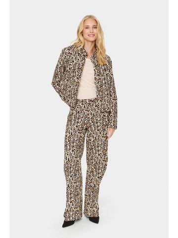 SAINT TROPEZ Blousejas beige/zwart