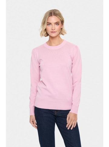 SAINT TROPEZ Pullover in Rosa