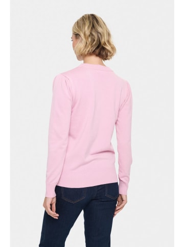 SAINT TROPEZ Pullover in Rosa