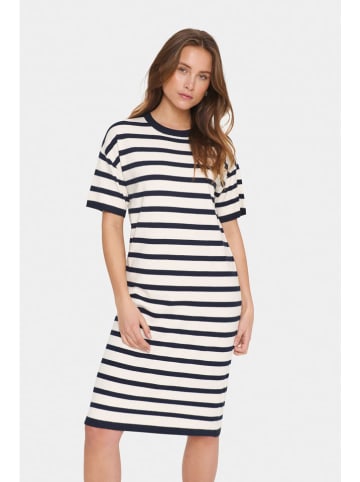 SAINT TROPEZ Jurk wit/zwart