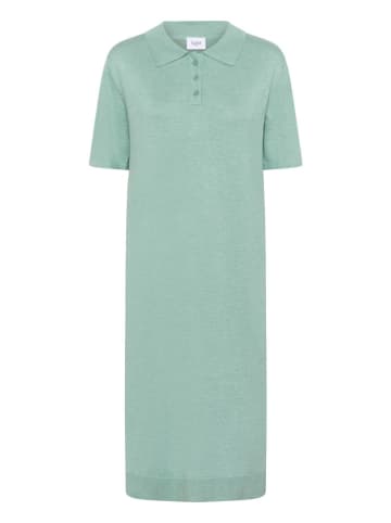 SAINT TROPEZ Strickkleid in Türkis