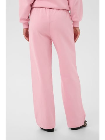 SAINT TROPEZ Spodnie dresowe w kolorze jasnoróżowym
