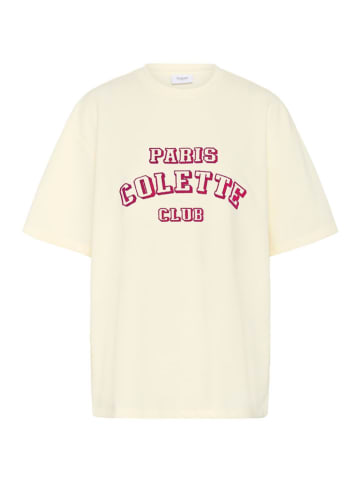 SAINT TROPEZ Koszulka w kolorze kremowym