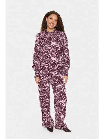 SAINT TROPEZ Blouse bordeaux/lichtroze