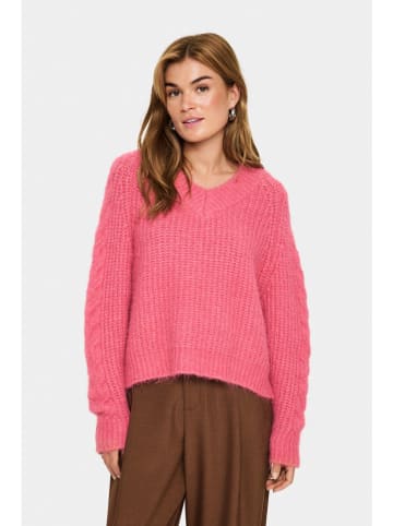 SAINT TROPEZ Pullover in Pink