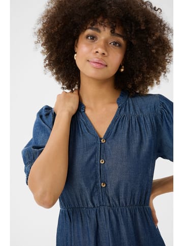 CULTURE Jeanskleid "Aurelia" in Dunkelblau