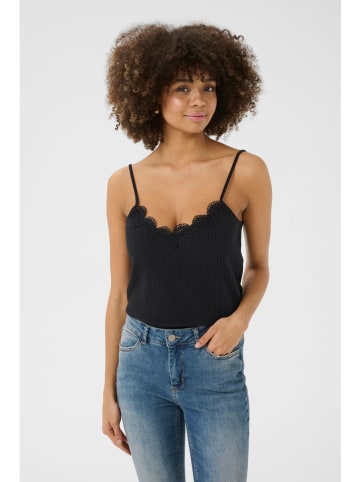 CULTURE Top in Schwarz