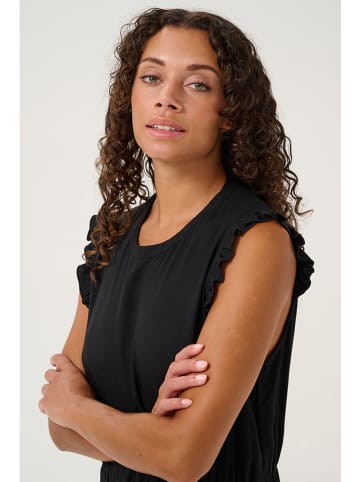 CULTURE Kleid in Schwarz/ Creme