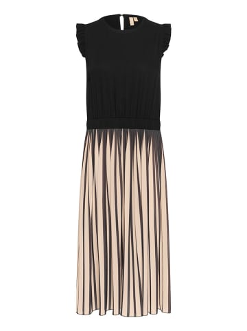 CULTURE Kleid in Schwarz/ Creme