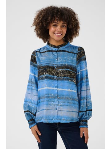 CULTURE Bluzka w kolorze błękitnym