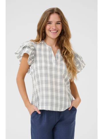 CULTURE Bluzka w kolorze kremowym