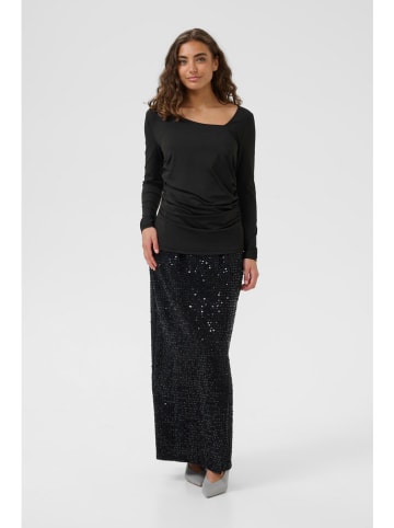 CULTURE Longsleeve in Schwarz