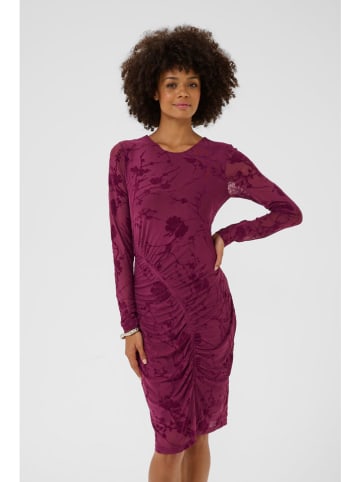 CULTURE Kleid in Beere