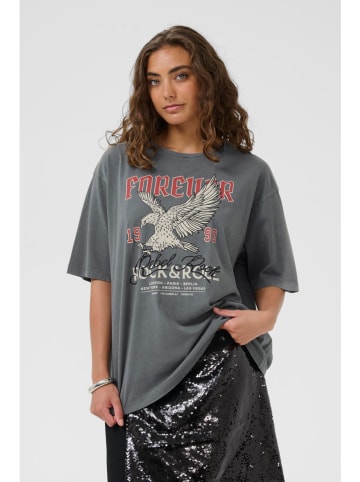 CULTURE Koszulka w kolorze szarym