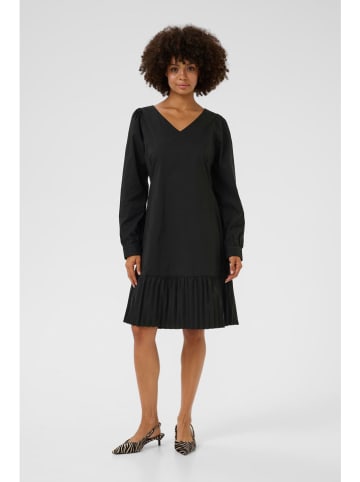 CULTURE Sukienka w kolorze czarnym