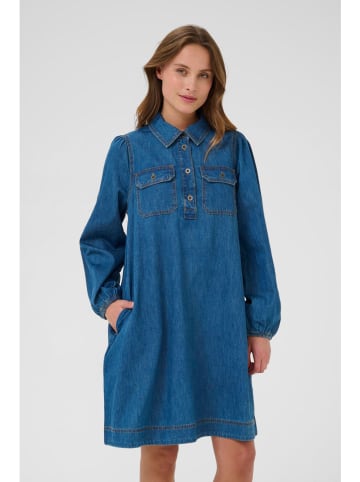 CULTURE Jeanskleid in Blau