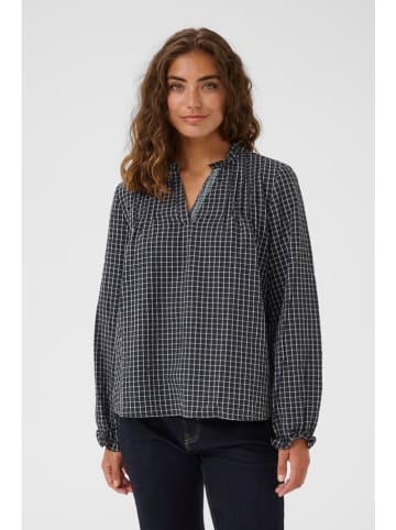 CULTURE Bluse in Schwarz/ Weiß