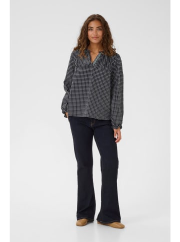 CULTURE Bluse in Schwarz/ Weiß