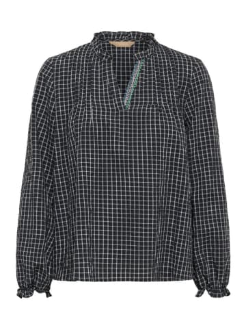 CULTURE Bluse in Schwarz/ Weiß