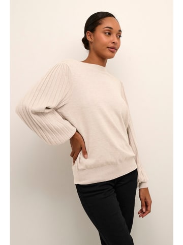 Kaffe Pullover "Alone" in Beige