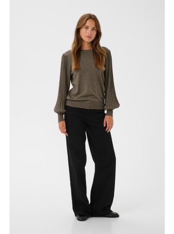Kaffe Pullover in Braun