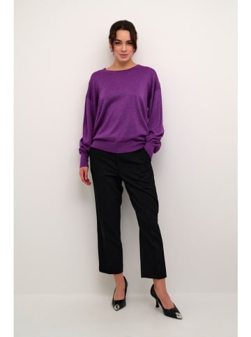 Kaffe Pullover in Lila