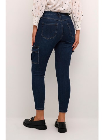 Kaffe Spijkerbroek - slim fit - donkerblauw